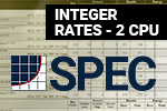 SPEC CPU2017 Integer Rates - 2 CPU