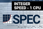 SPEC CPU2017 Integer Speed - 1 CPU