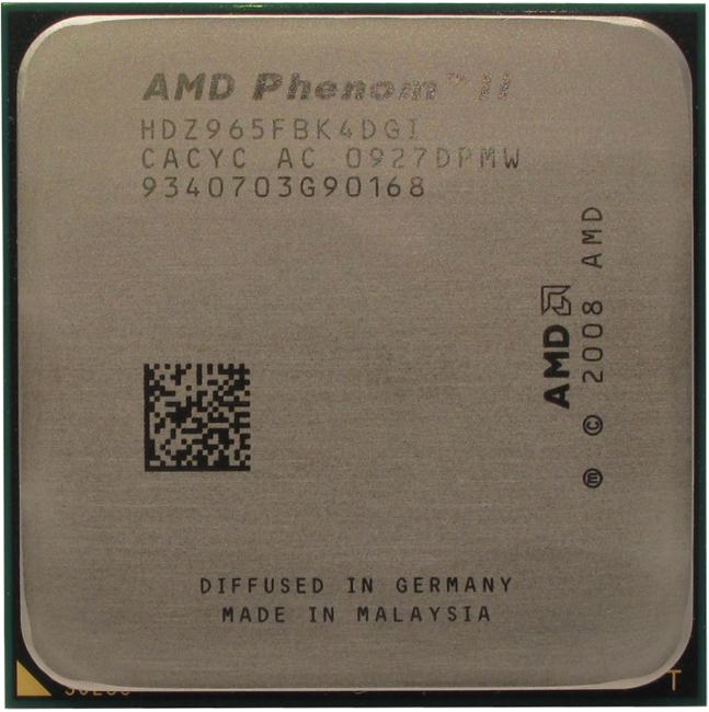 Драйвер Amd Phenom Ii X4 965